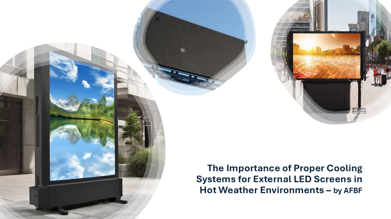 The Importance of Proper Cooling Systems for External LED Screens in Hot Weather Environments