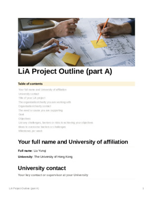 LiA outline