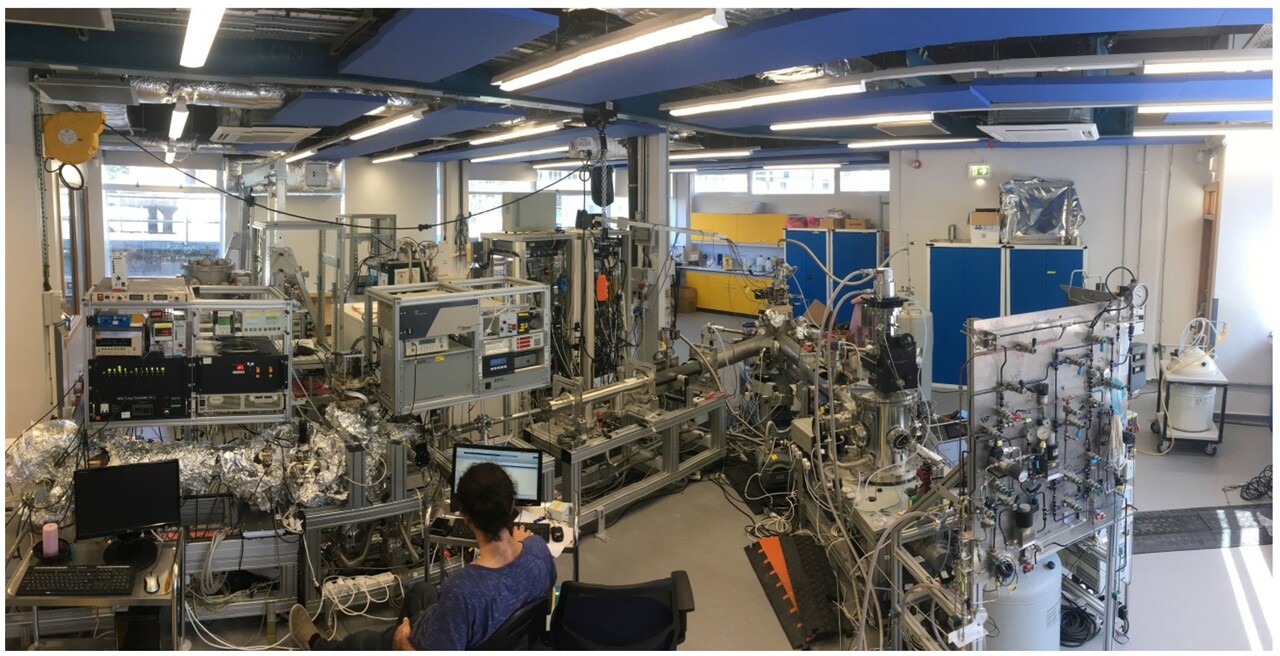 Controlling molecular rotations in a gas-surface collision