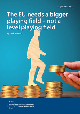 The EU needs a bigger playing field – not a level playing field