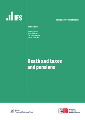 Death and taxes and pensions