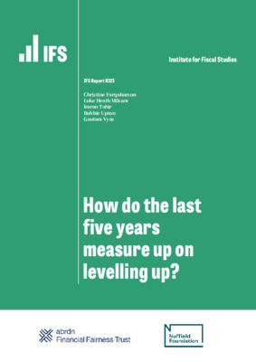 How do the last five years measure up on levelling up?