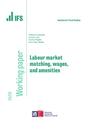 Labour market matching, wages, and amenities