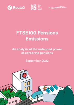 Carbon footprint of FTSE100 pensions 7x higher than their company emissions