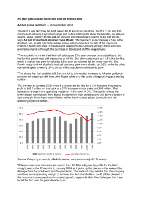 AG Barr gets a boost from new and old brands alike