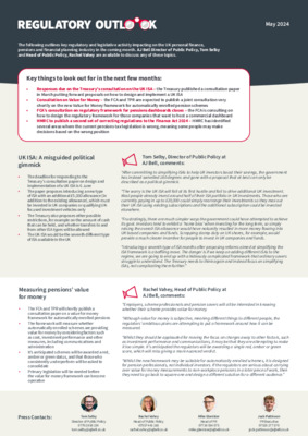 Regulatory Outlook - May 2024