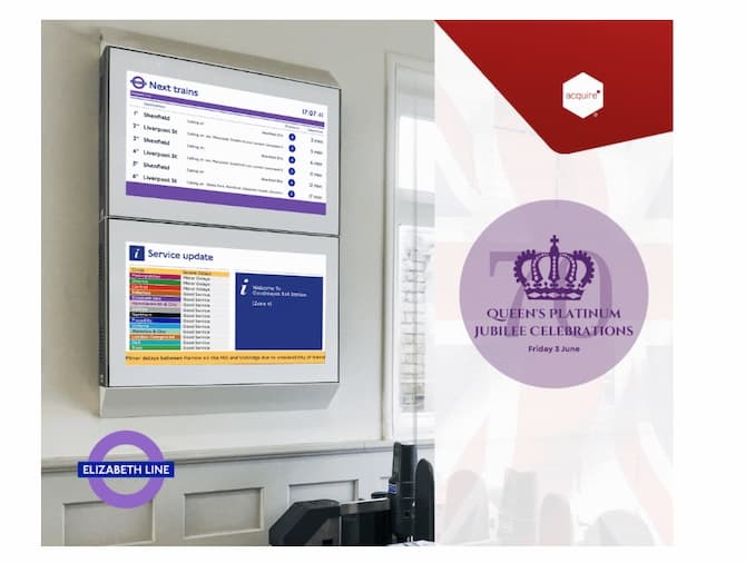 Digital Signage Software – Public Transport Case Study – London Underground