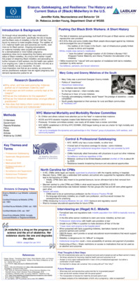 Erasure, Gatekeeping, and Resilience: The History and Current Status of (Black) Midwifery in the U.S.