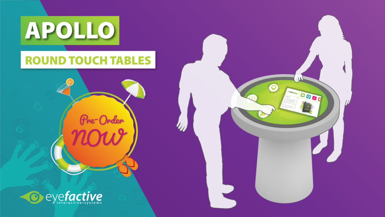 Round 360° Touchscreen Table APOLLO