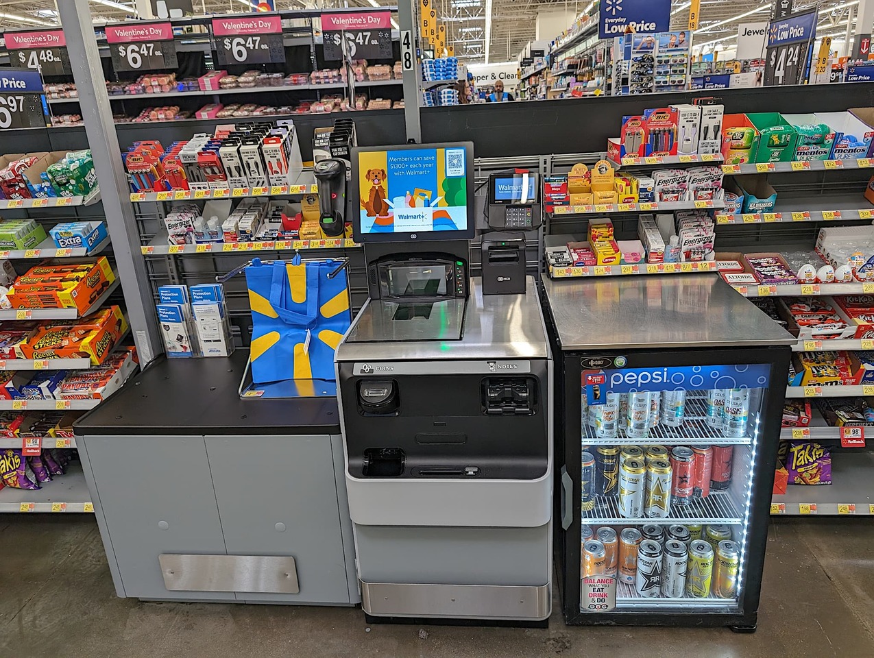 Walmart Digital Signage and Self Checkout March News
