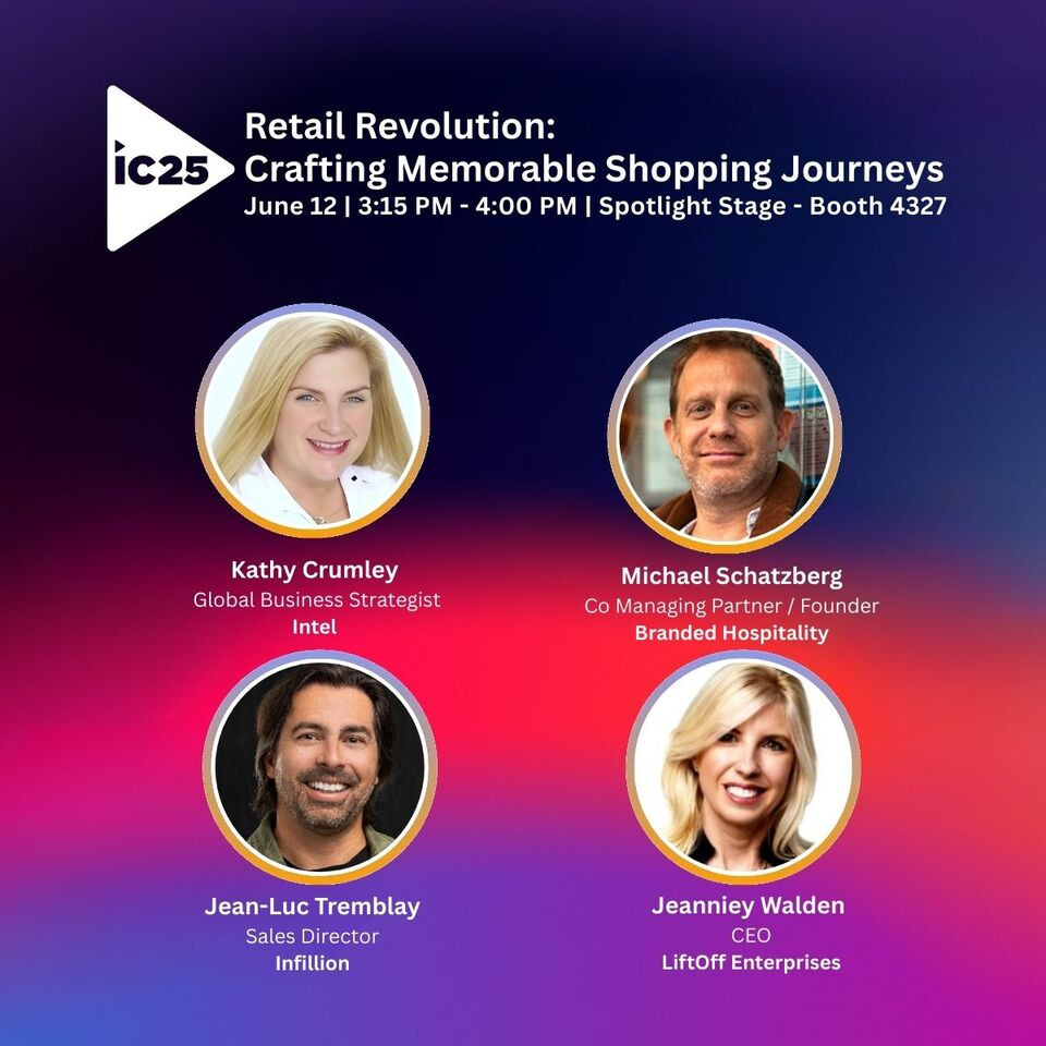InfoComm Retail Revolution: Crafting Memorable Shopping Journeys