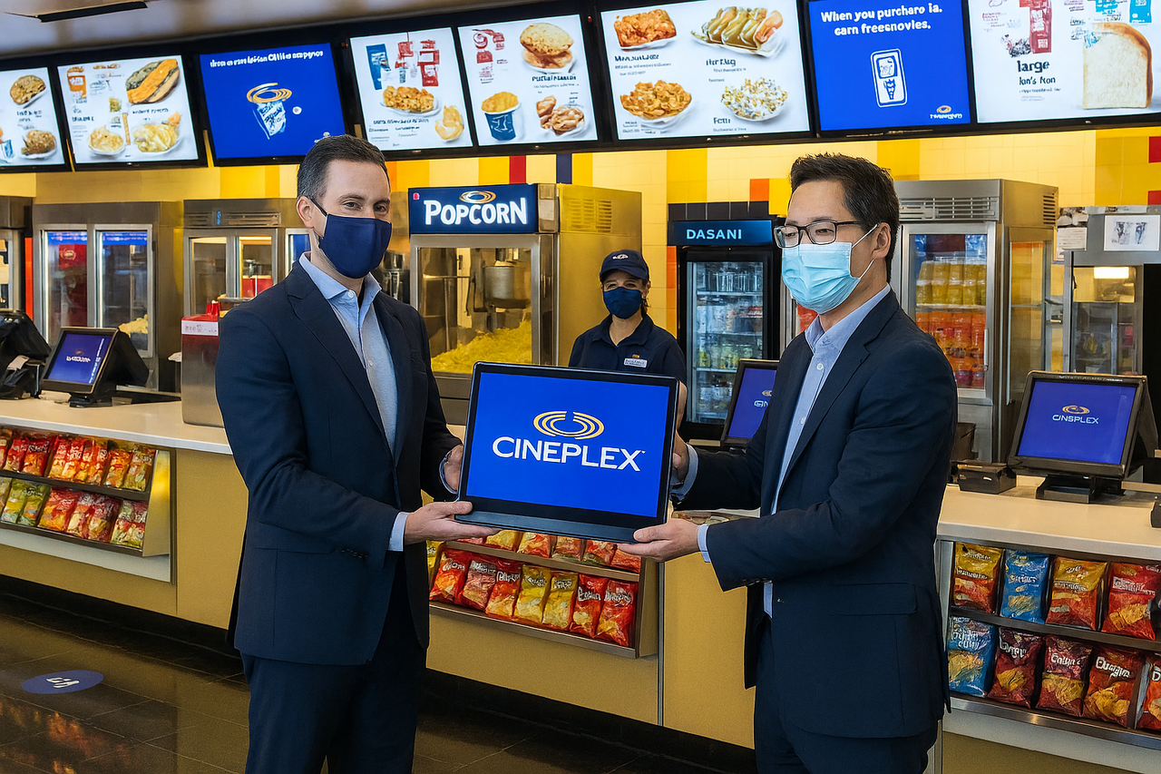 Cineplex sells Cineplex Digital Media to Creative Realities for $70M