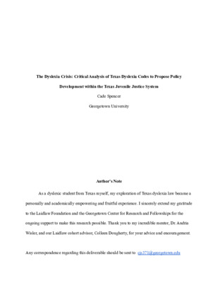 Cade Spencer Laidlaw Deliverable (2022)