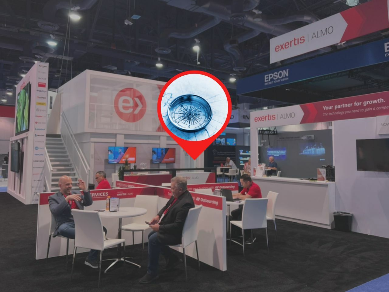 Come Play the Exertis Almo Scavenger Hunt at Booth #1315