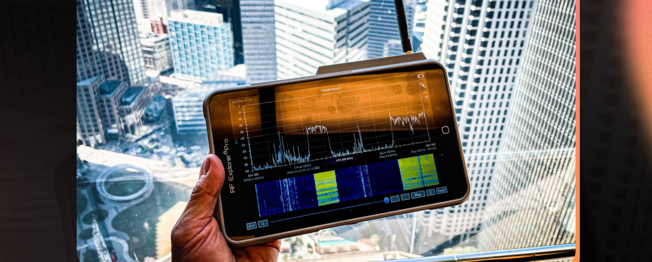 RF Explorer PRO - Visualize o espectro. Domine o sinal!