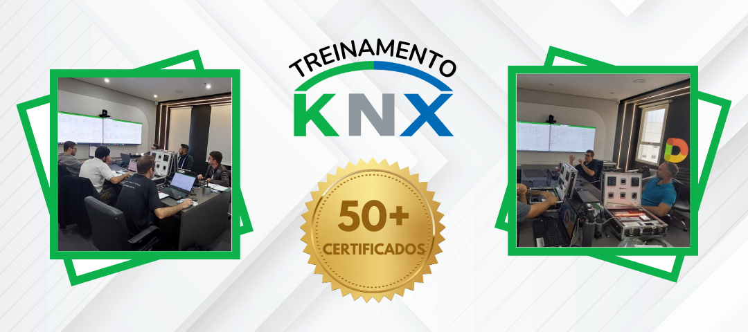 Marco Importante para Centro de Treinamento KNX do Grupo Discabos