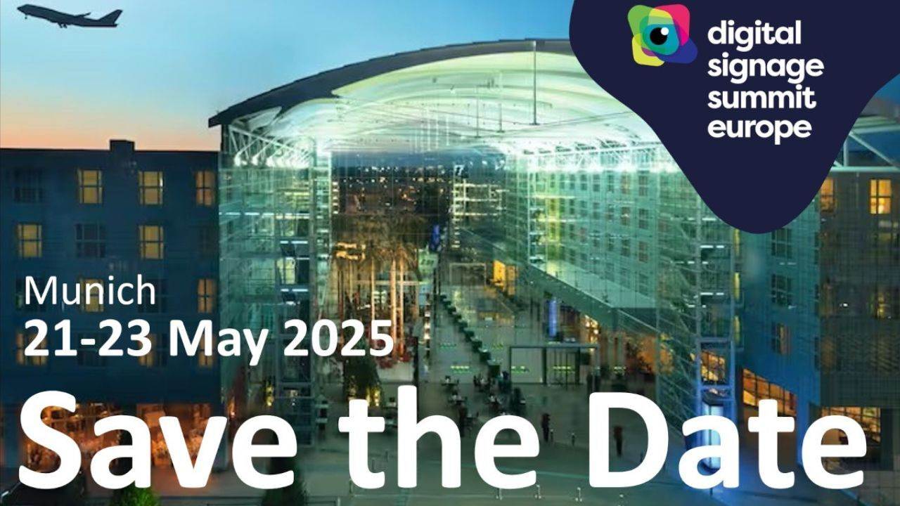 Digital Signage Summit Europe 2025 | Connected digital ecosystems in both physical and digital spaces