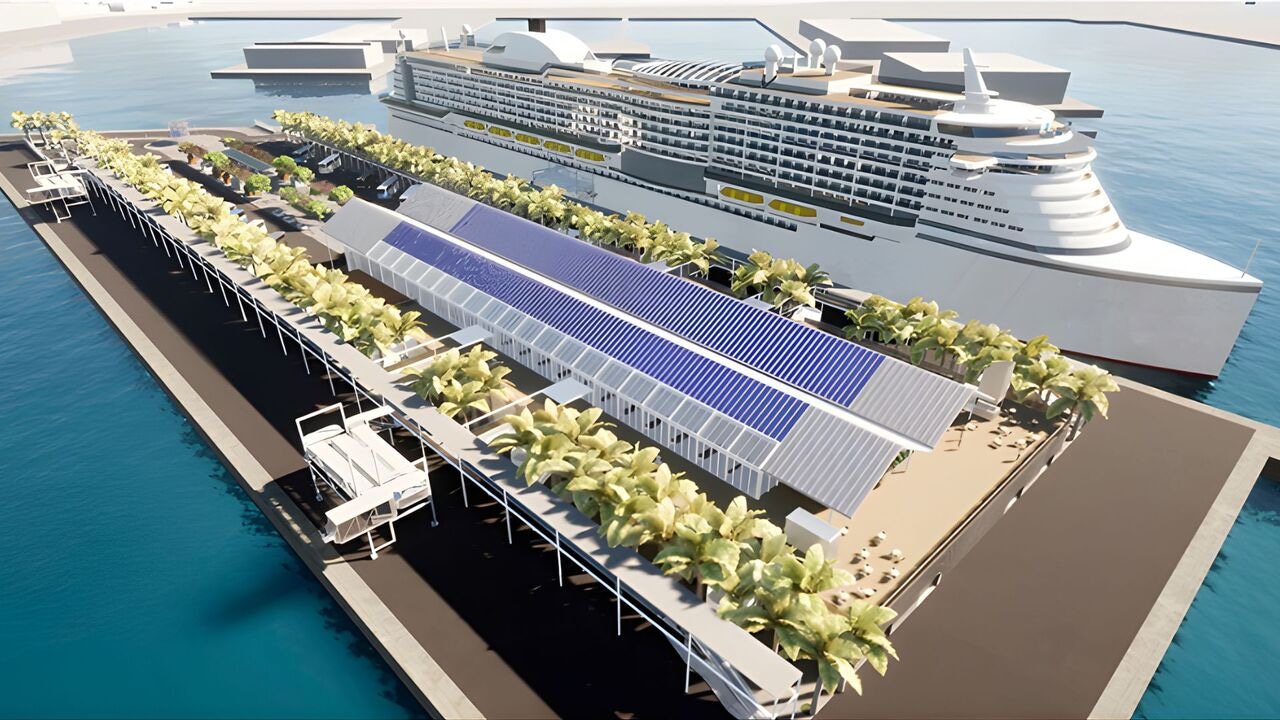 Global Ports Holding eleva la experiencia de cruceristas en Las Palmas Cruise Port con pantallas LED de LEDDREAM GROUP