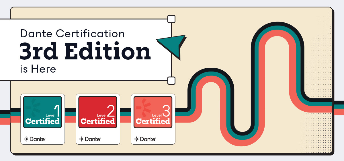 Announcement: New Dante Certification Program