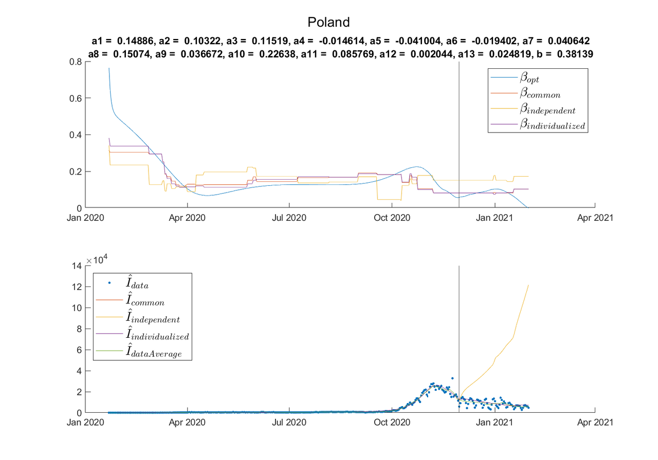 Which government actions against COVID-19 actually work? Individualized modelling as a solution to parameter inestimability