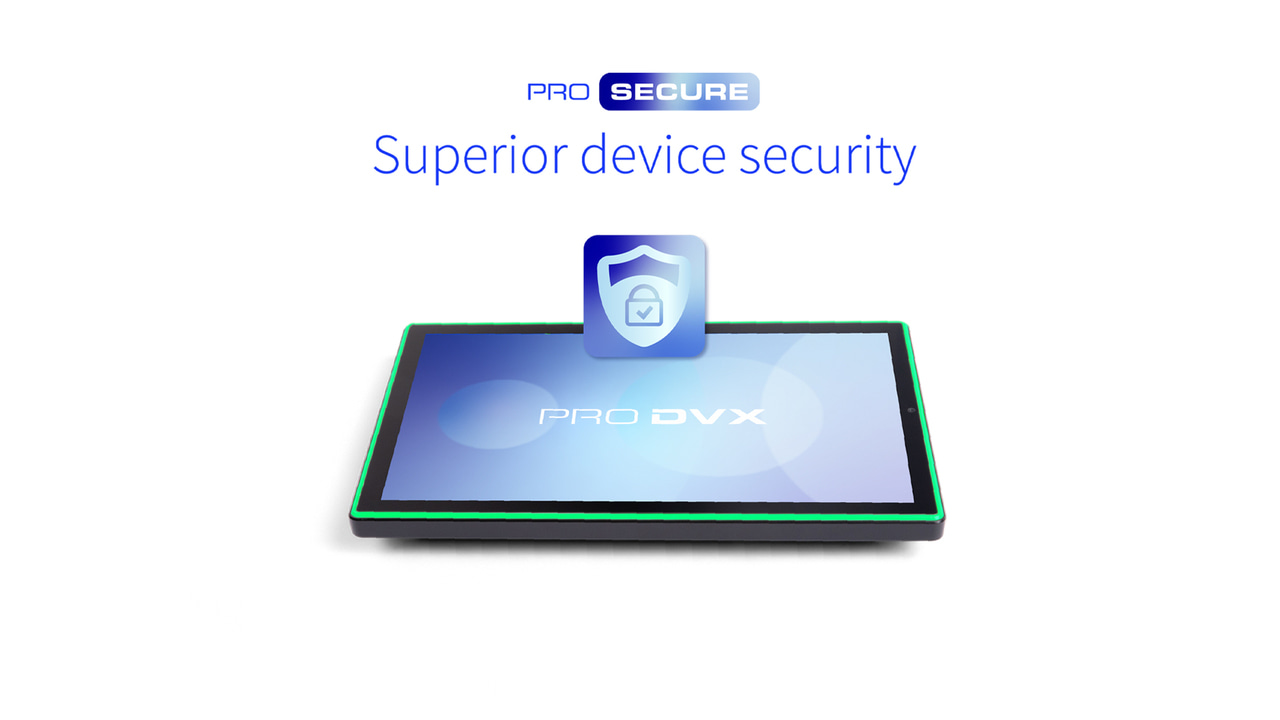 Superior device security with ProSECURE