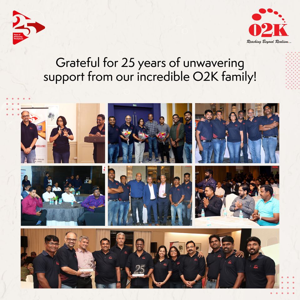 25 Years of Unbreakable Bonds and Memorable Moments: A Grateful Journey with O2K Family