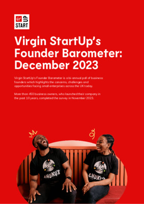 Virgin StartUp’s Founder Barometer December 2023-4