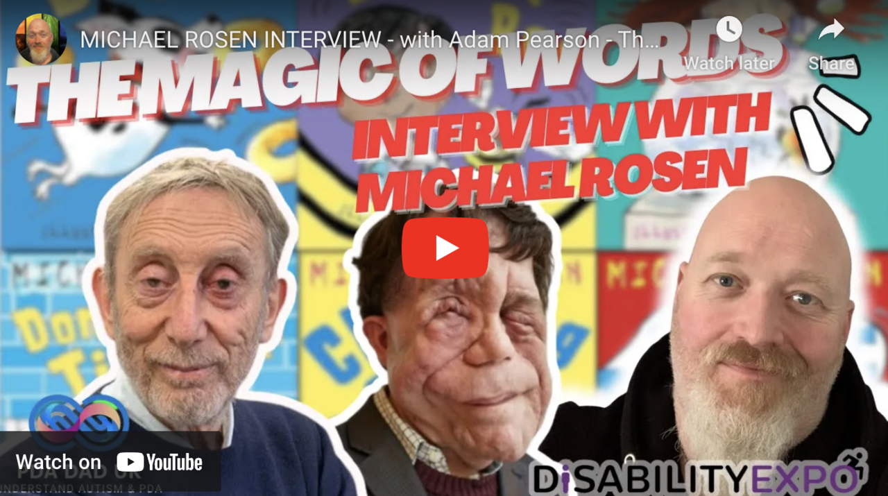 Michael Rosen Interview with Adam Pearson - The Magic of Words