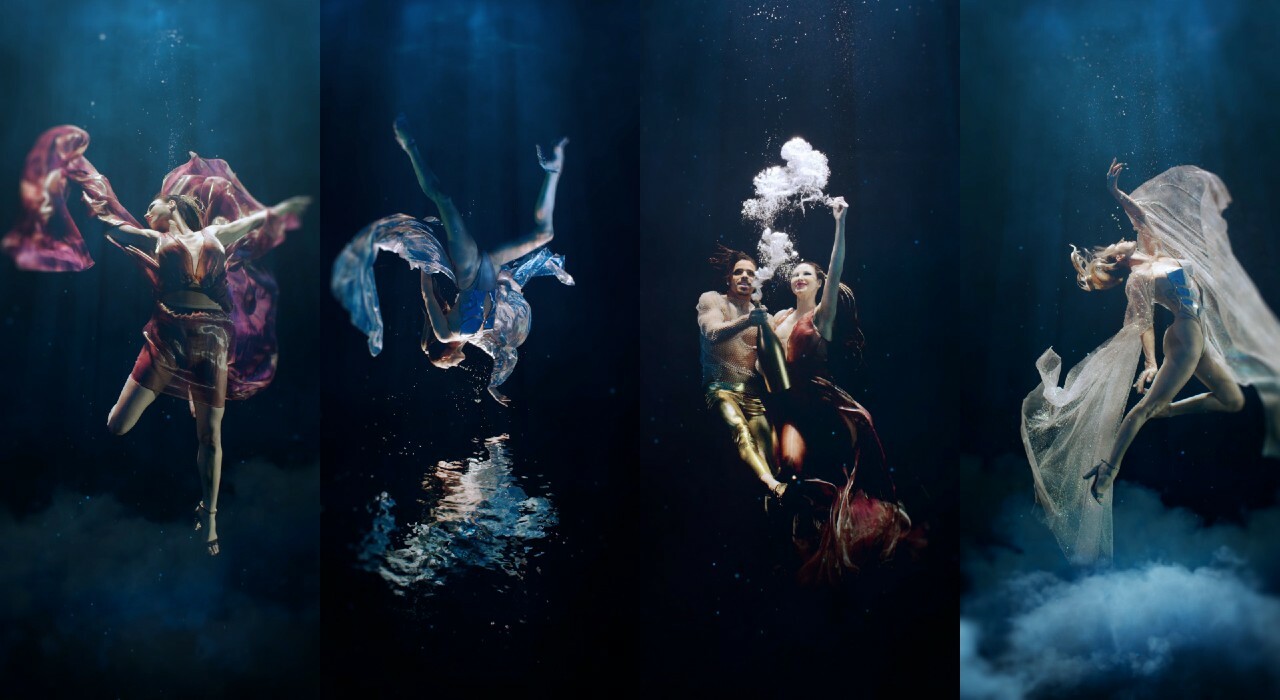 Las Vegas Hotel Transformed by Stunning Underwater Filming Displays AVIXA Xchange