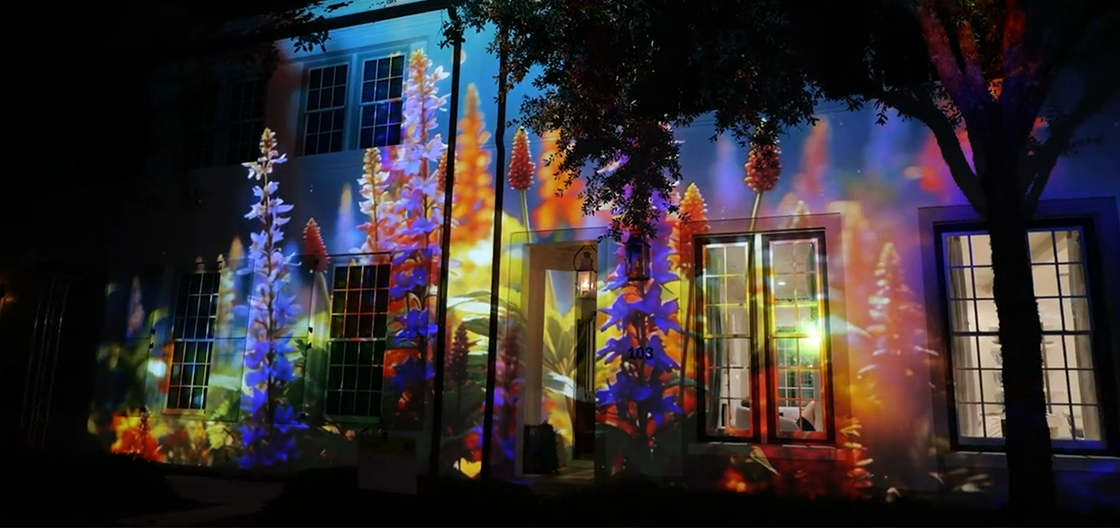 A Canvas of Light: How Panasonic Projectors Illuminated Alys Beach at the Digital Graffiti Festival
