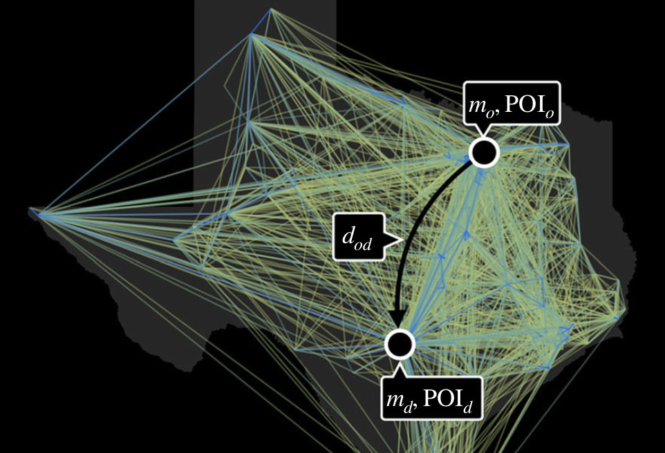 Machine-discovered laws of human mobility