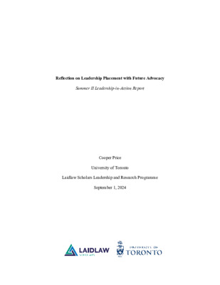 Leadership-in-Action 2024 Reflection - Advocacy in Brussels and London