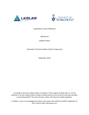 Leadership-in-Action Reflection