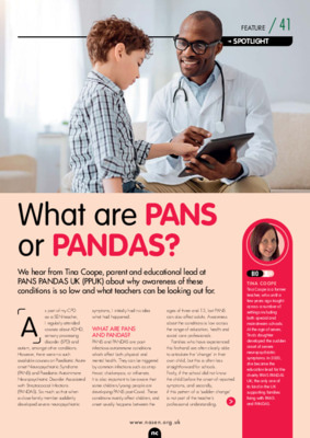 What are PANS or PANDAS? - Nasen Connect