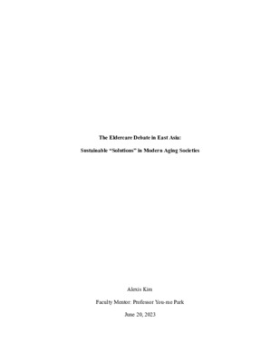 Alexis Kim Final Paper