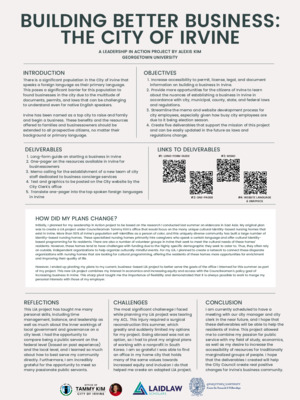 LiA Showcase: Building Better Business