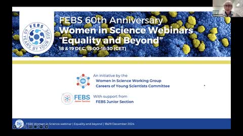FEBS Women in Science - Webinar on equality and beyond (1)