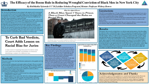 Nyirenda, Rolihlahla- Laidlaw Symposium Poster