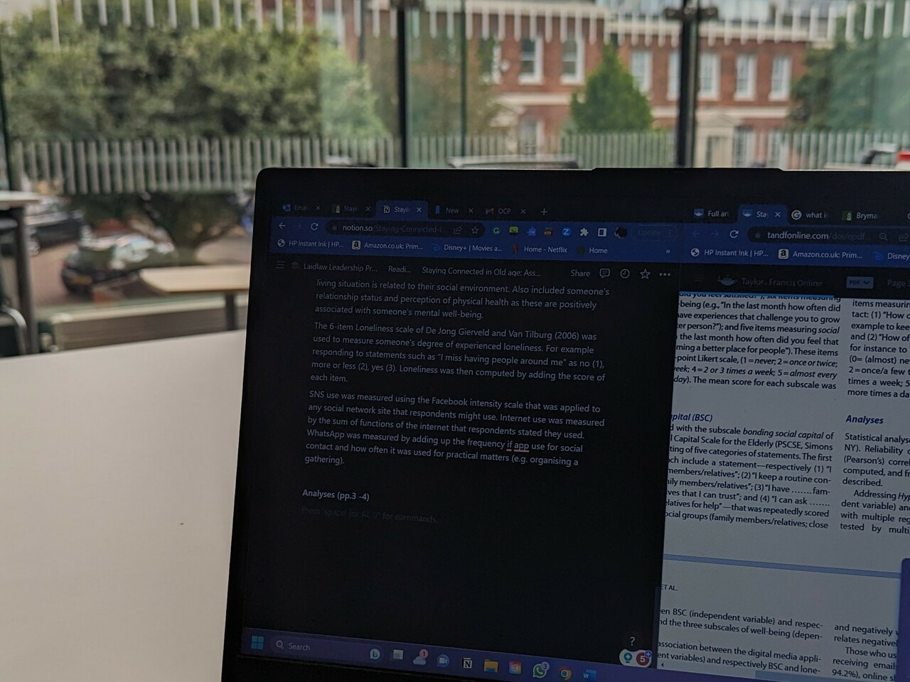 The research so far: my project and experiences!