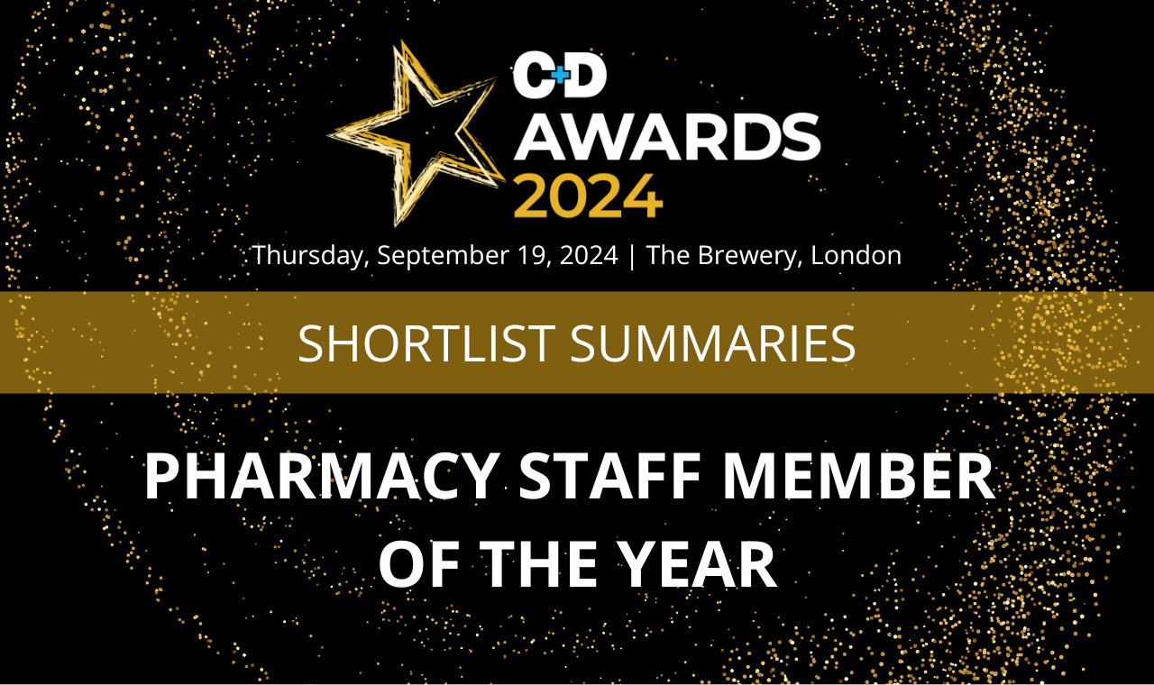 Pharmacy Staff Member of the Year - Shortlist Summaries