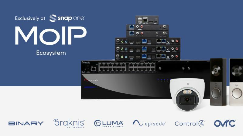 Snap One Expands Media Over IP EcoSystem