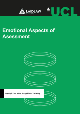 Emotional Aspects of Asessment; Research Report 