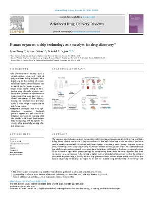 Human organ-on-a-chip technology as a catalyst for drug discovery