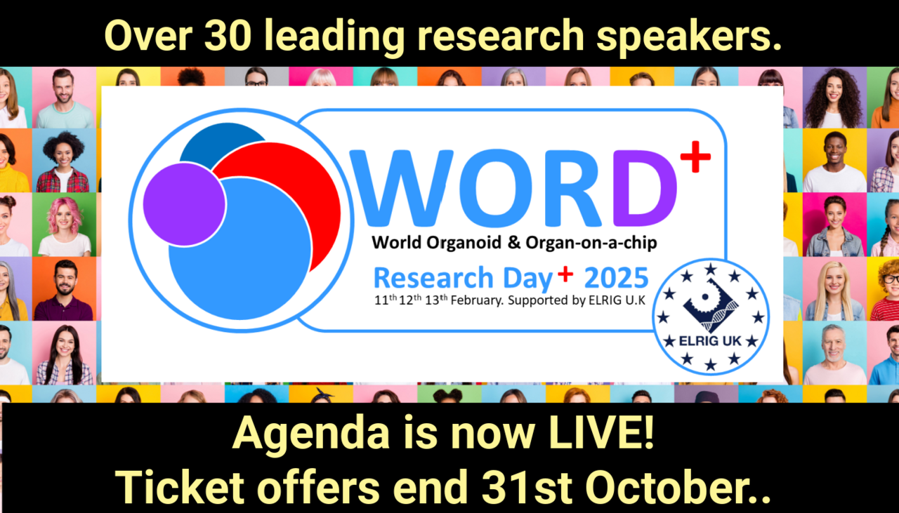 Updated: WORD+2025! Over 30 leading research speakers. Agenda is now LIVE! Ticket offers end 31st October..