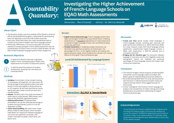 Summer I Research Poster