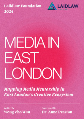 Mapping Media Mentorship in East London's Creative Ecosystem