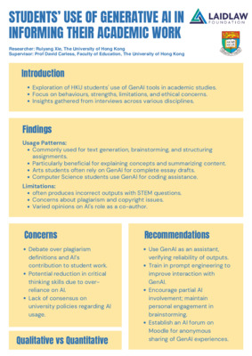 Laidlaw Research Poster