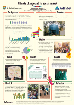 Leadership in action project poster