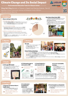 LiA poster: Climate Change and Its Social Impact