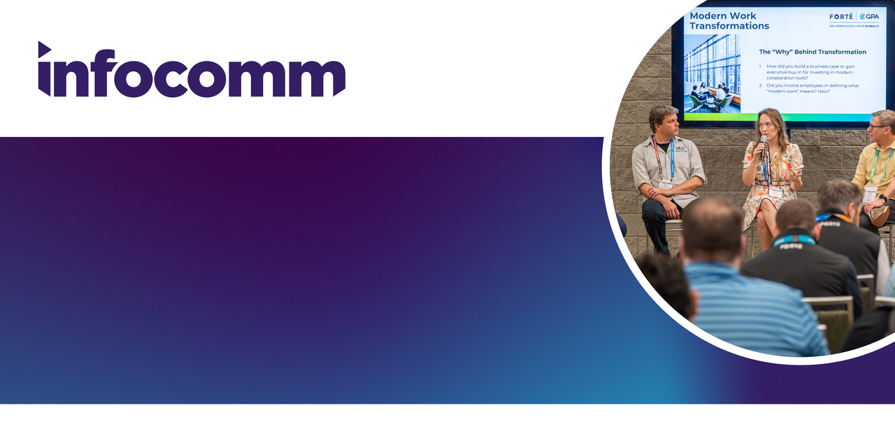 The Modern Workplace Is Evolving and InfoComm Revealed What's Next